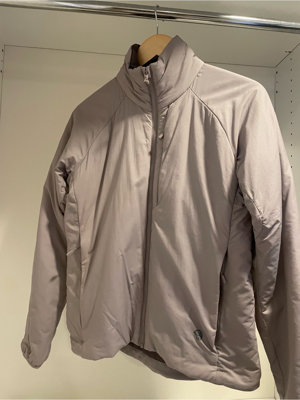 Women’s Lightweight Quilted Jacket - Faded lavender color